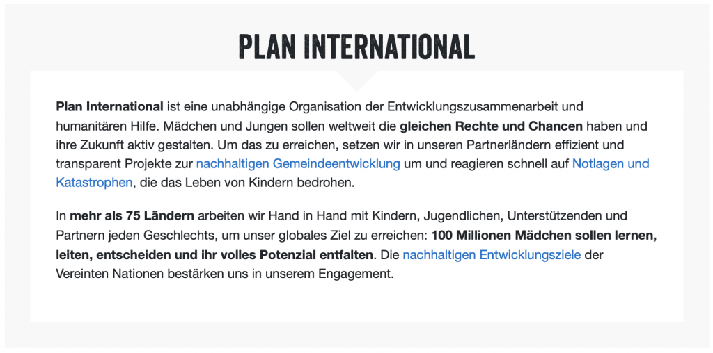 worum geht es bei plan